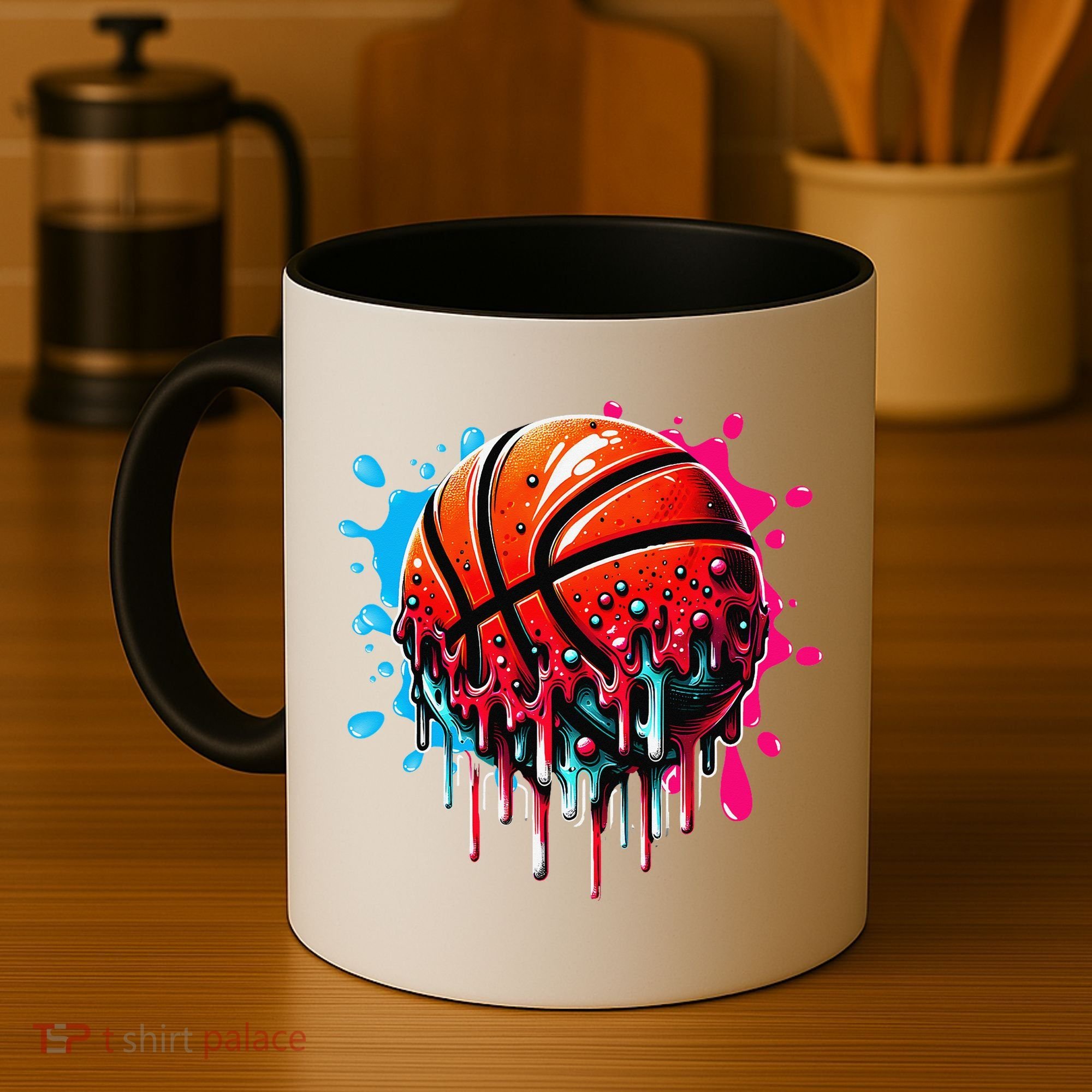 Ice Cream Basketball Drip Basketball Stuff Coffee Mug