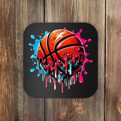 Ice Cream Basketball Drip Basketball Stuff Coaster