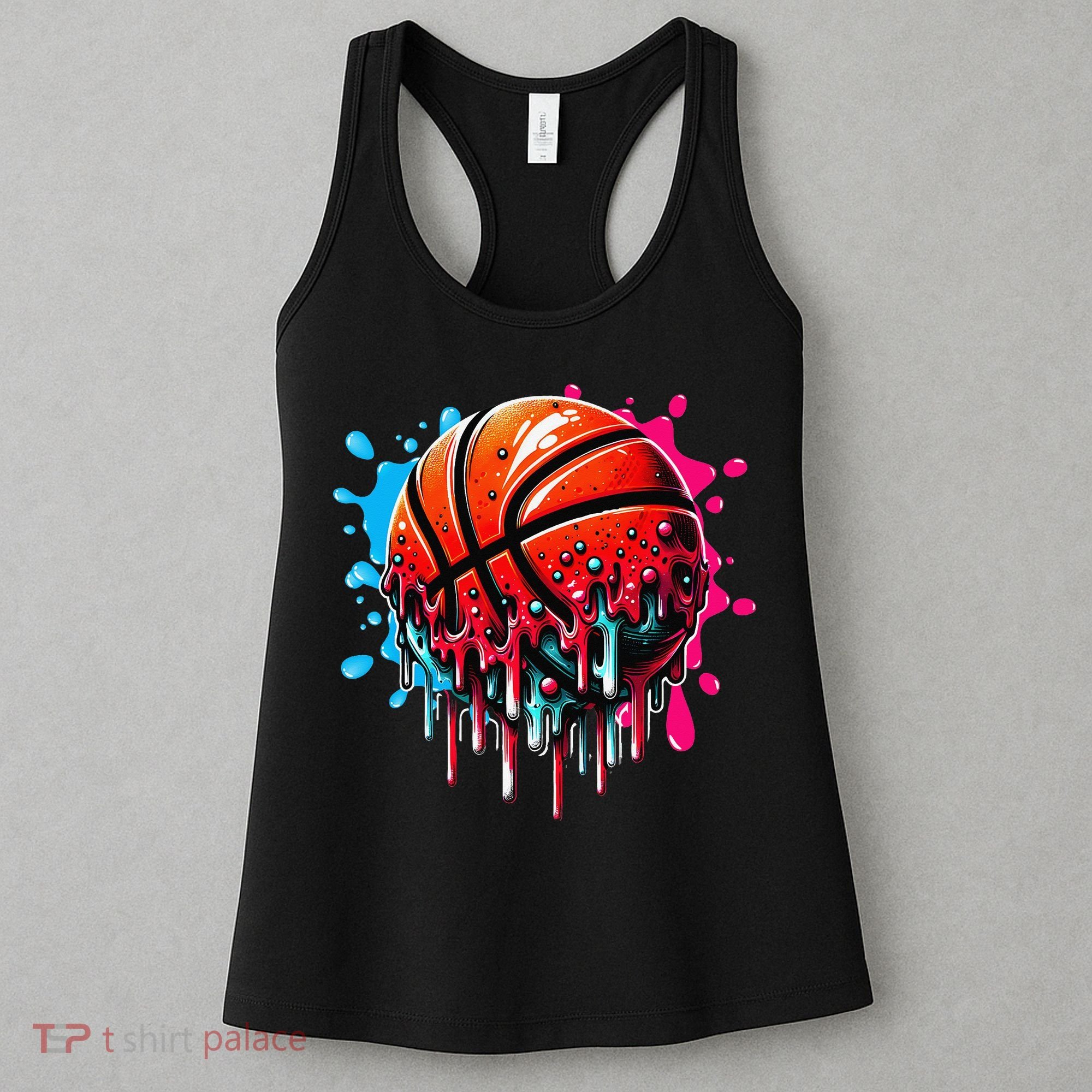 Ice Cream Basketball Drip Basketball Stuff Women's Tank Top