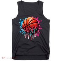 Ice Cream Basketball Drip Basketball Stuff Tank Top thumb 0