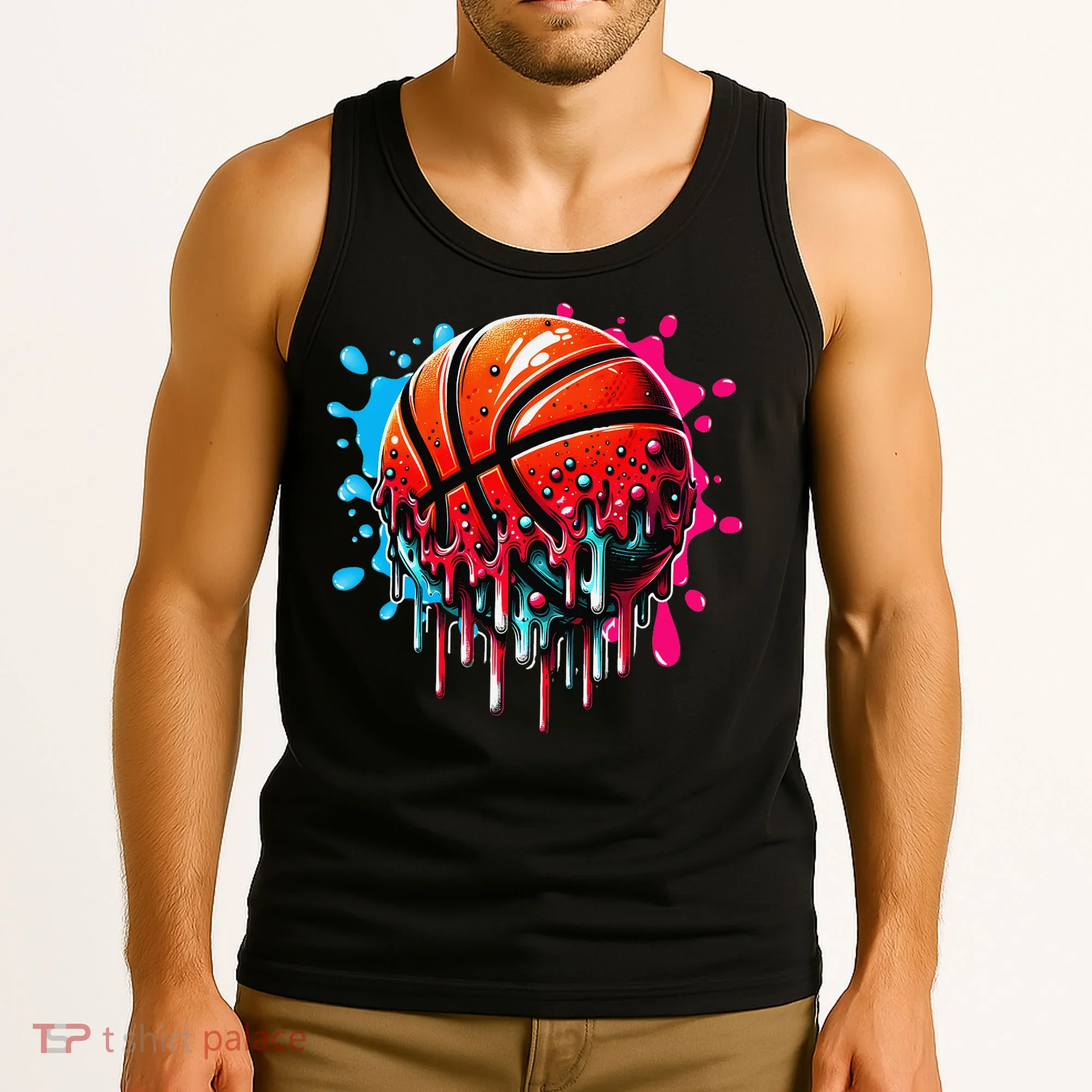 Ice Cream Basketball Drip Basketball Stuff Tank Top