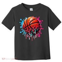 Ice Cream Basketball Drip Basketball Stuff Toddler T-Shirt thumb 0