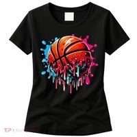 Ice Cream Basketball Drip Basketball Stuff Women's T-Shirt thumb 0