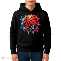 Ice Cream Basketball Drip Basketball Stuff Kids Hoodie thumb 4