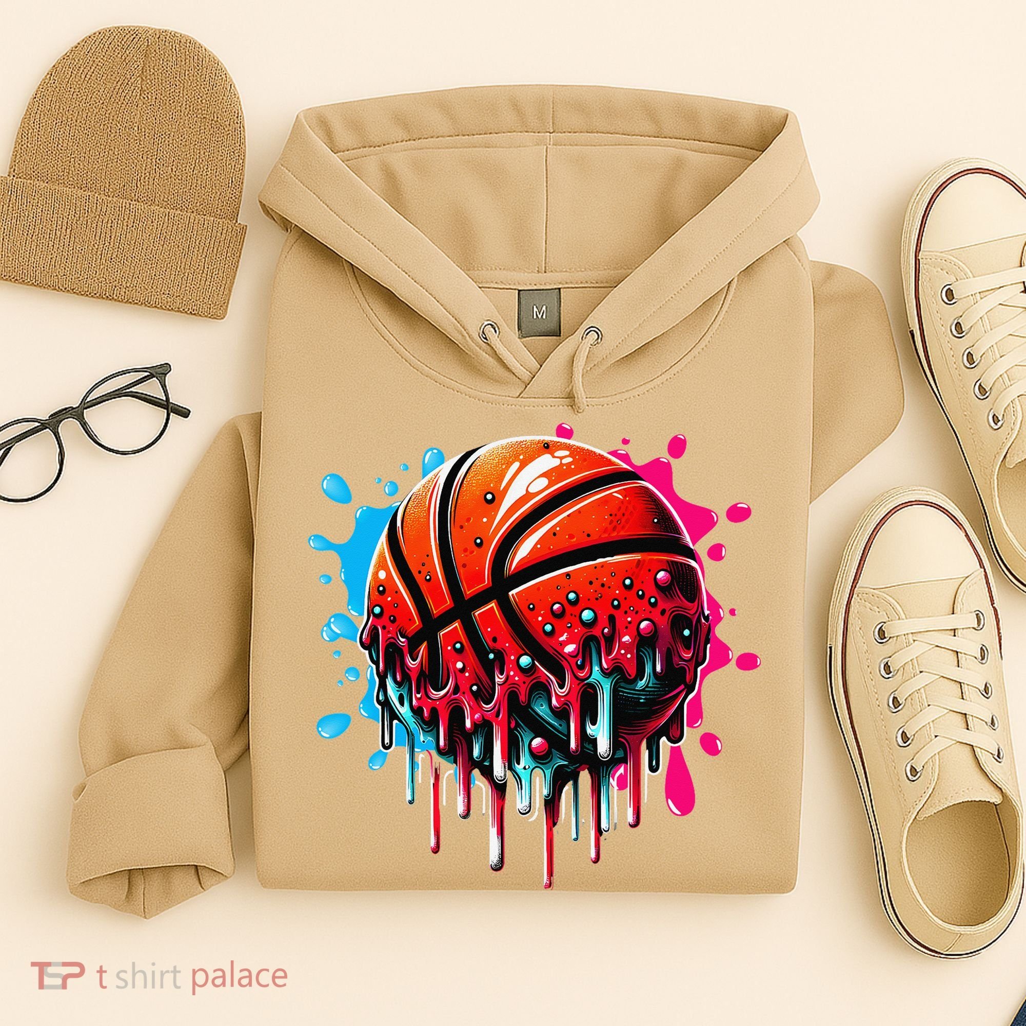Ice Cream Basketball Drip Basketball Stuff Hoodie