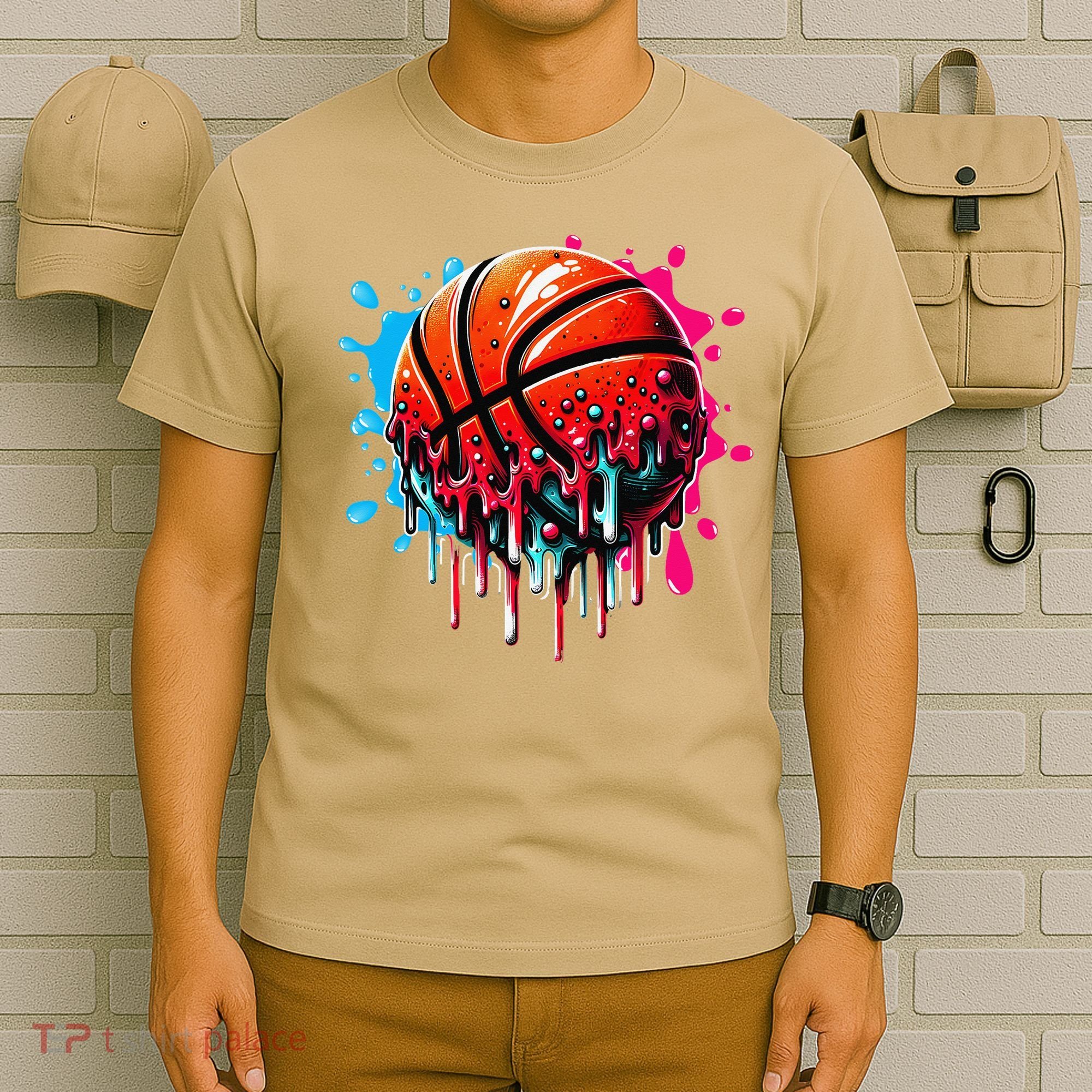 Ice Cream Basketball Drip Basketball Stuff T-Shirt