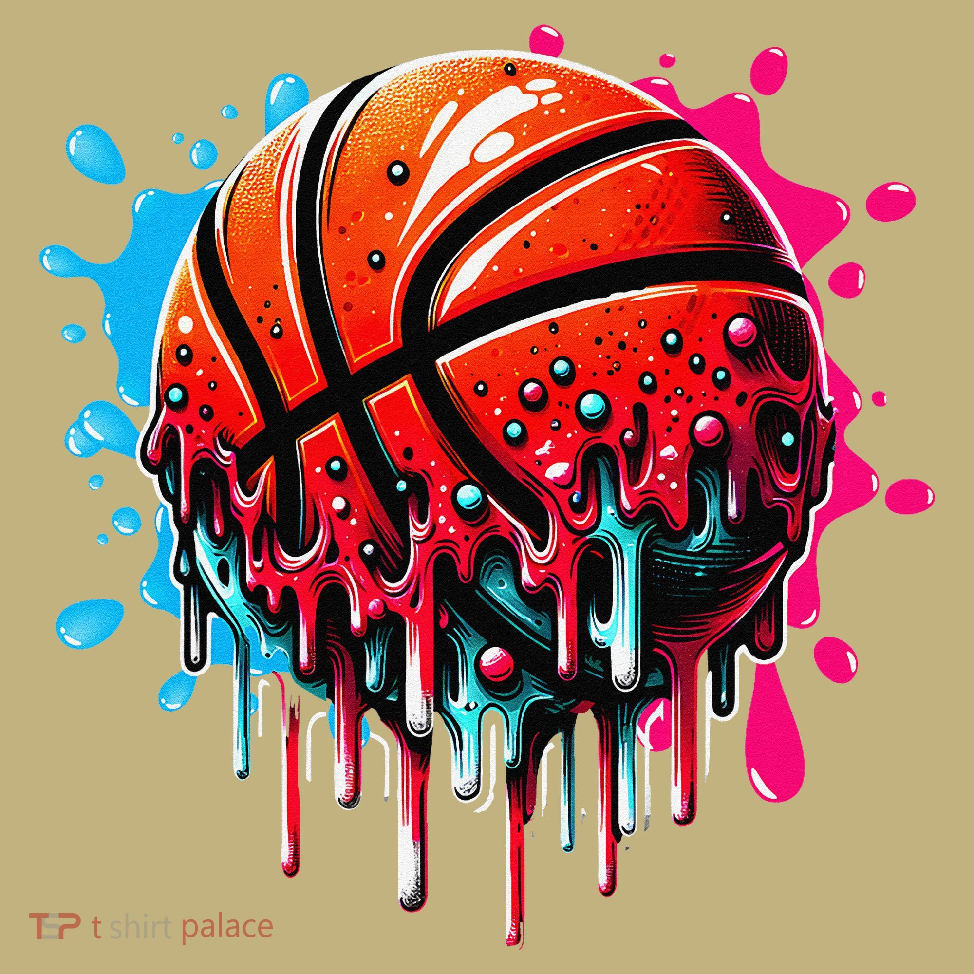 Ice Cream Basketball Drip Basketball Stuff Mousepad