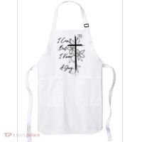 I Cant But I Know A Guy Jesus Cross Funny Christian God Apron thumb 0