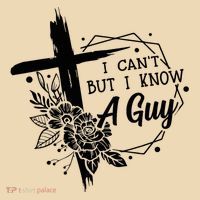 I Cant But I Know A Guy Jesus Cross Funny Christian Tote Bag thumb 4