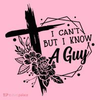 I Cant But I Know A Guy Jesus Cross Funny Christian Coaster thumb 2