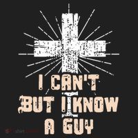 I Can’T But I Know A Guy Christian Jesus God Faith Hat thumb 2