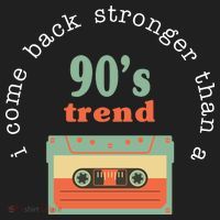 I Come Back Stronger Than A 90's Trend Tumbler thumb 3