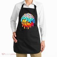 Ice Cream Basketball Drip Boy Girl Basketball Stuff  Apron thumb 2