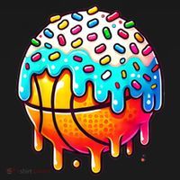 Ice Cream Basketball Drip Boy Girl Basketball Stuff  Mousepad thumb 1
