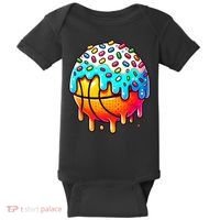 Ice Cream Basketball Drip Boy Girl Basketball Stuff  Baby Bodysuit thumb 0