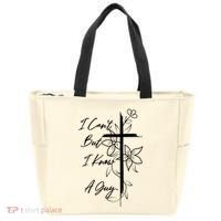 I Cant But I Know A Guy Jesus Cross Funny Christian Tote Bag thumb 0