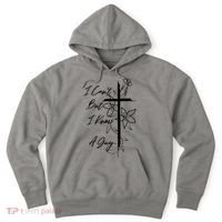 I Cant But I Know A Guy Jesus Cross Funny Christian Hoodie thumb 0