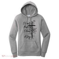I Cant But I Know A Guy Jesus Cross Funny Christian Women's Hoodie thumb 0