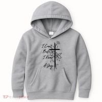 I Cant But I Know A Guy Jesus Cross Funny Christian Kids Hoodie thumb 0