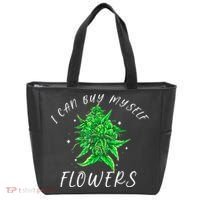 I Can Buy Myself Flowers Weed Funny 420 Day Cannabis Tote Bag thumb 0