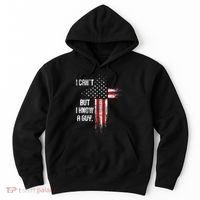 I Cant But I Know A Guy Jesus Cross Christian Believer Hoodie thumb 0