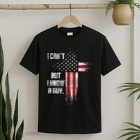 I Cant But I Know A Guy Jesus Cross Christian Believer T-Shirt thumb 2