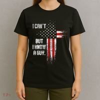 I Cant But I Know A Guy Jesus Cross Christian Believer T-Shirt thumb 4