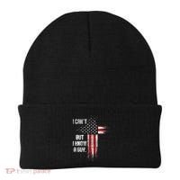 I Cant But I Know A Guy Jesus Cross Christian Believer Beanie thumb 0