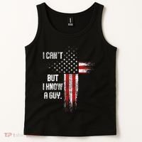 I Cant But I Know A Guy Jesus Cross Christian Believer Tank Top thumb 2
