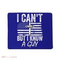 I Can't But I Know A Guy Jesus Cross Funny Christian Mousepad thumb 0