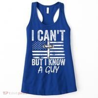I Can't But I Know A Guy Jesus Cross Funny Christian Women's Tank Top thumb 0