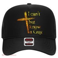 I Can't But I Know A Guy Jesus Cross Funny Christian Hat thumb 0