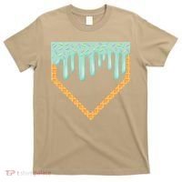 Ice Cream Baseball Drip Home Plate Baseball Dripping T-Shirt thumb 0