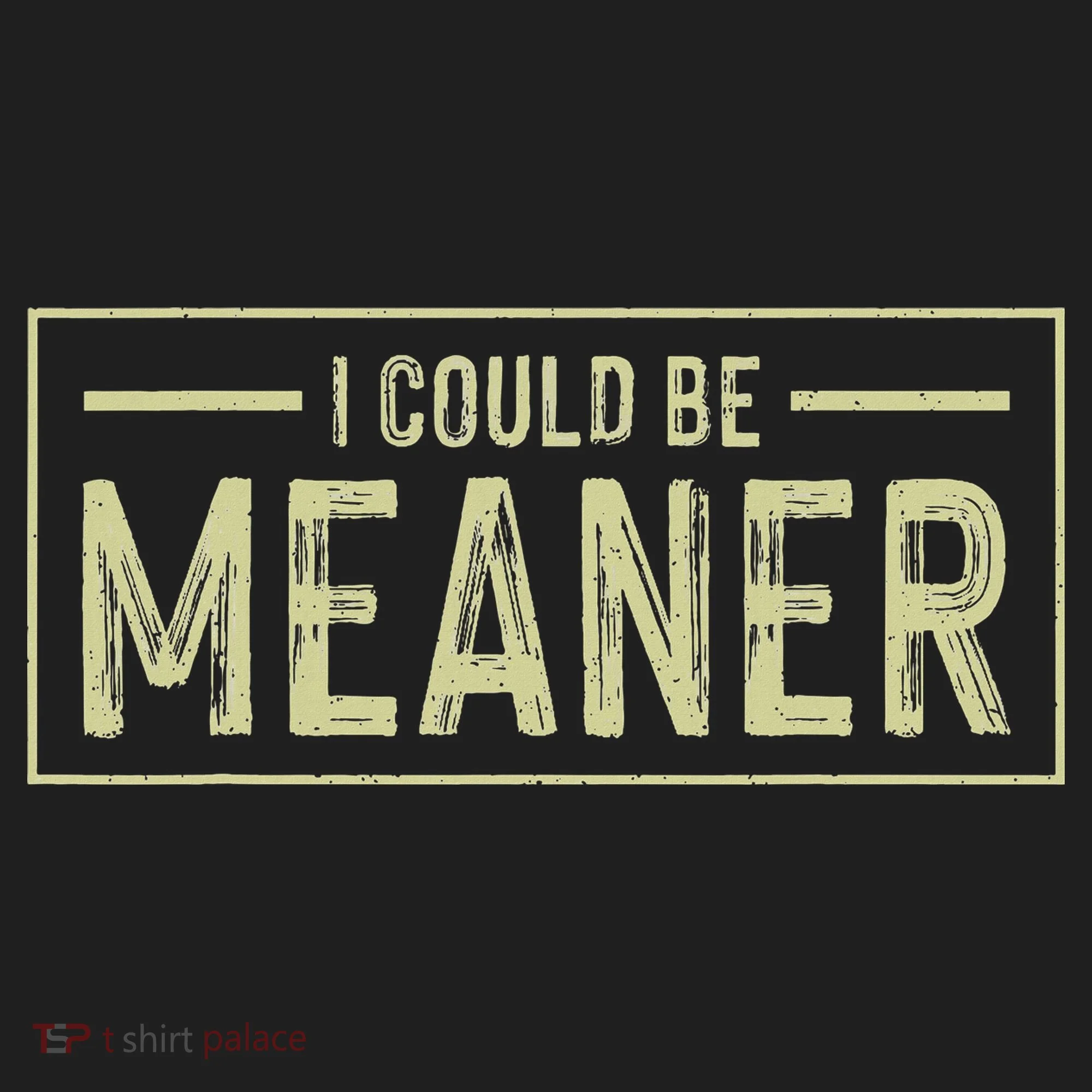 I Could Be Meaner Retro Hat