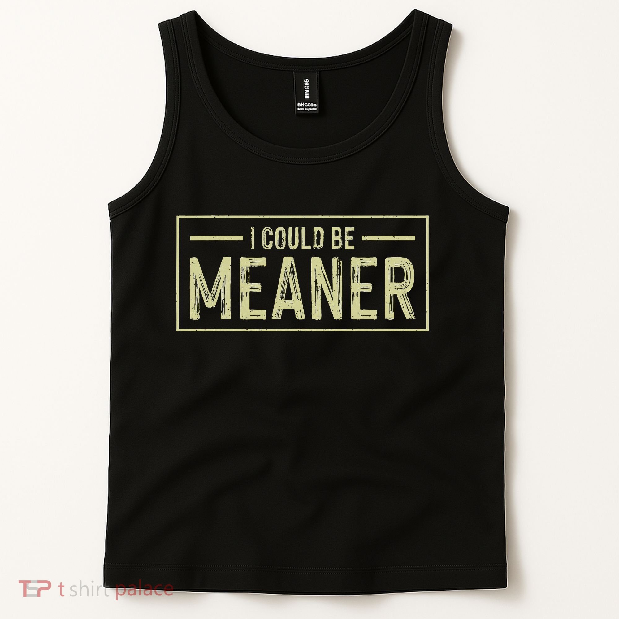 I Could Be Meaner Retro Tank Top