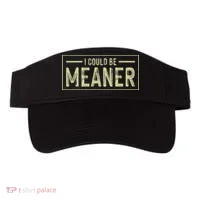 I Could Be Meaner Retro Visor thumb 0