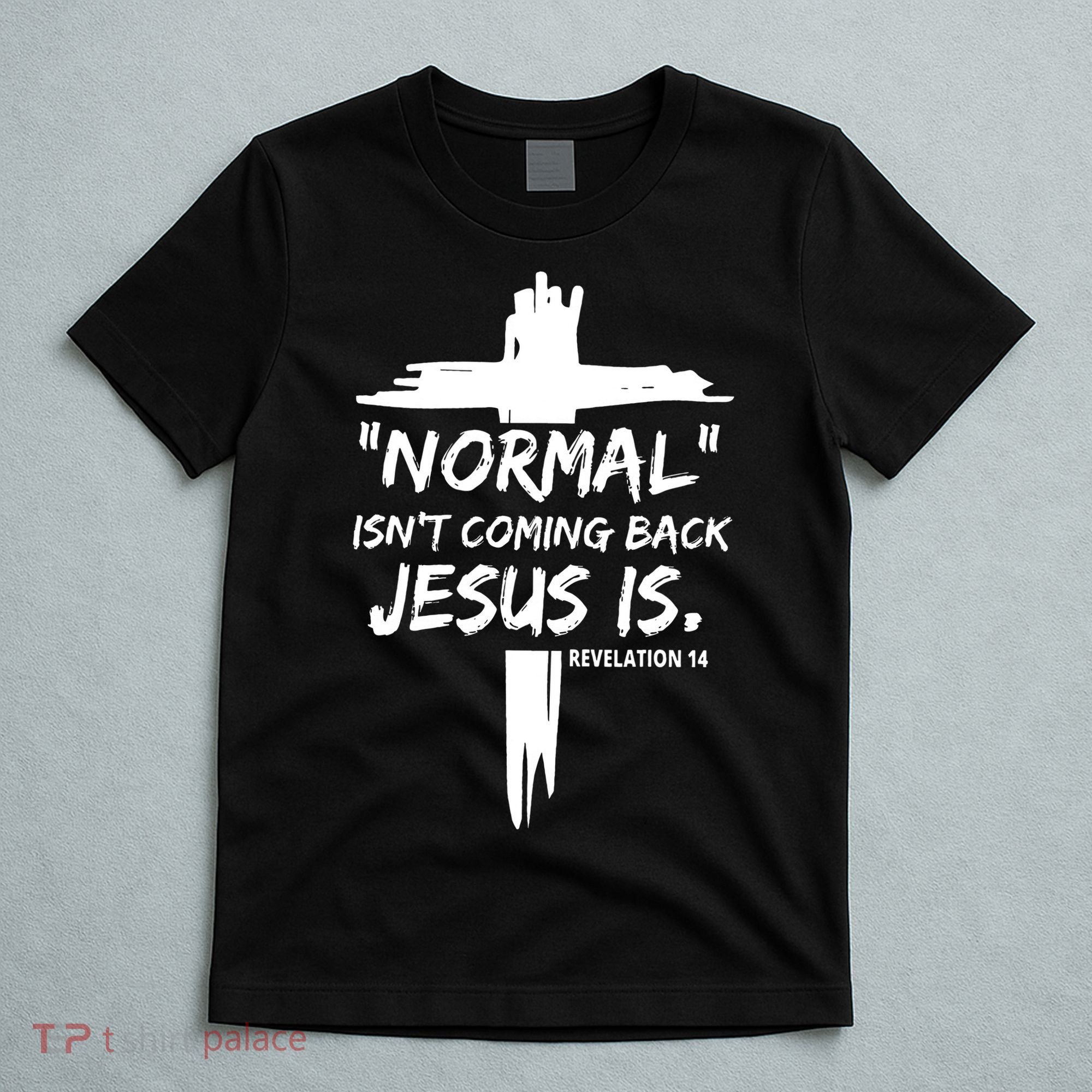 Isnt Coming Back Jesus Is Christian Normal T-Shirt