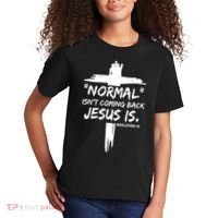 Isnt Coming Back Jesus Is Christian Normal Kids T-Shirt thumb 2