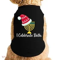 I Celebrate Both Hanukkah Doggie Tank thumb 0