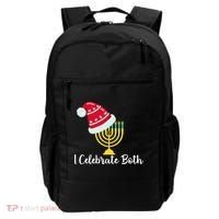 I Celebrate Both Hanukkah Backpack thumb 0