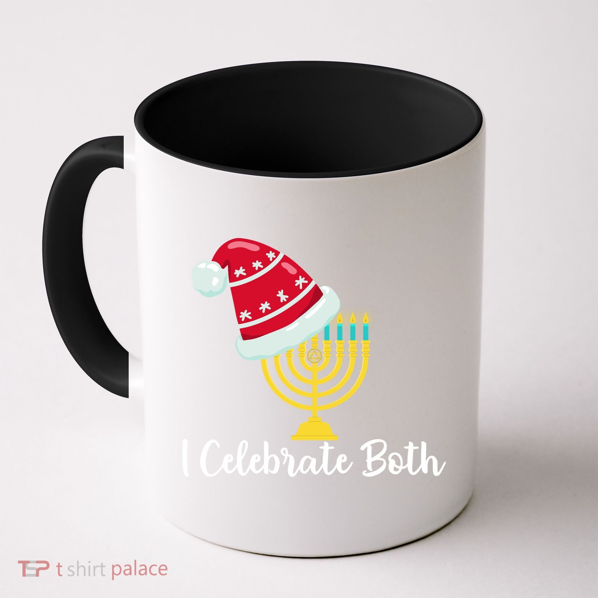 I Celebrate Both Hanukkah Coffee Mug