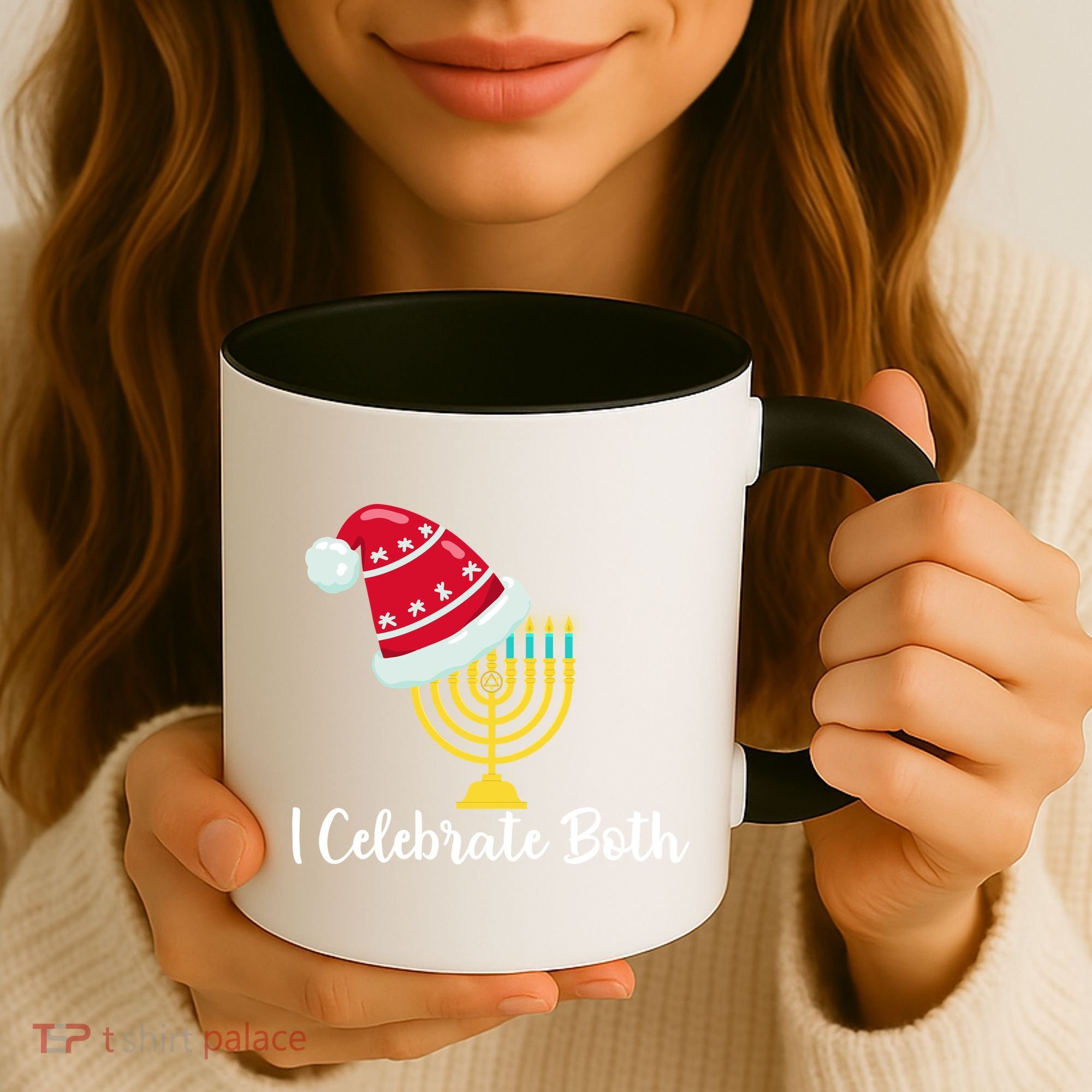 I Celebrate Both Hanukkah Coffee Mug