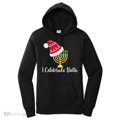 I Celebrate Both Hanukkah Women's Hoodie