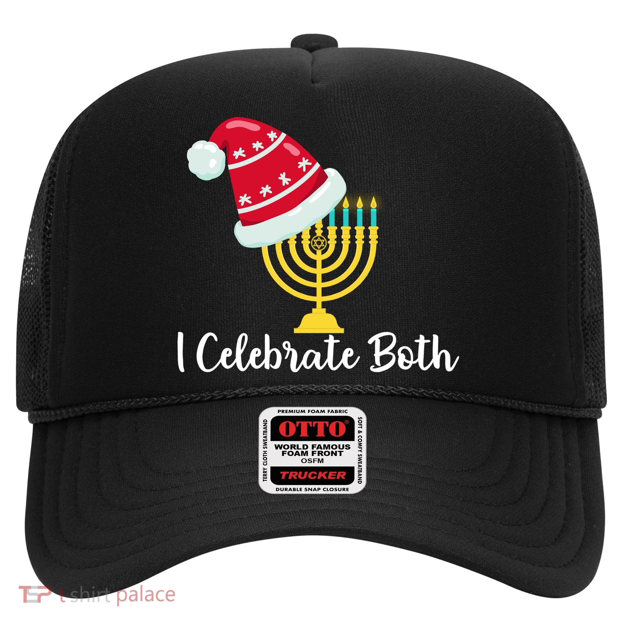 I Celebrate Both Hanukkah Hat