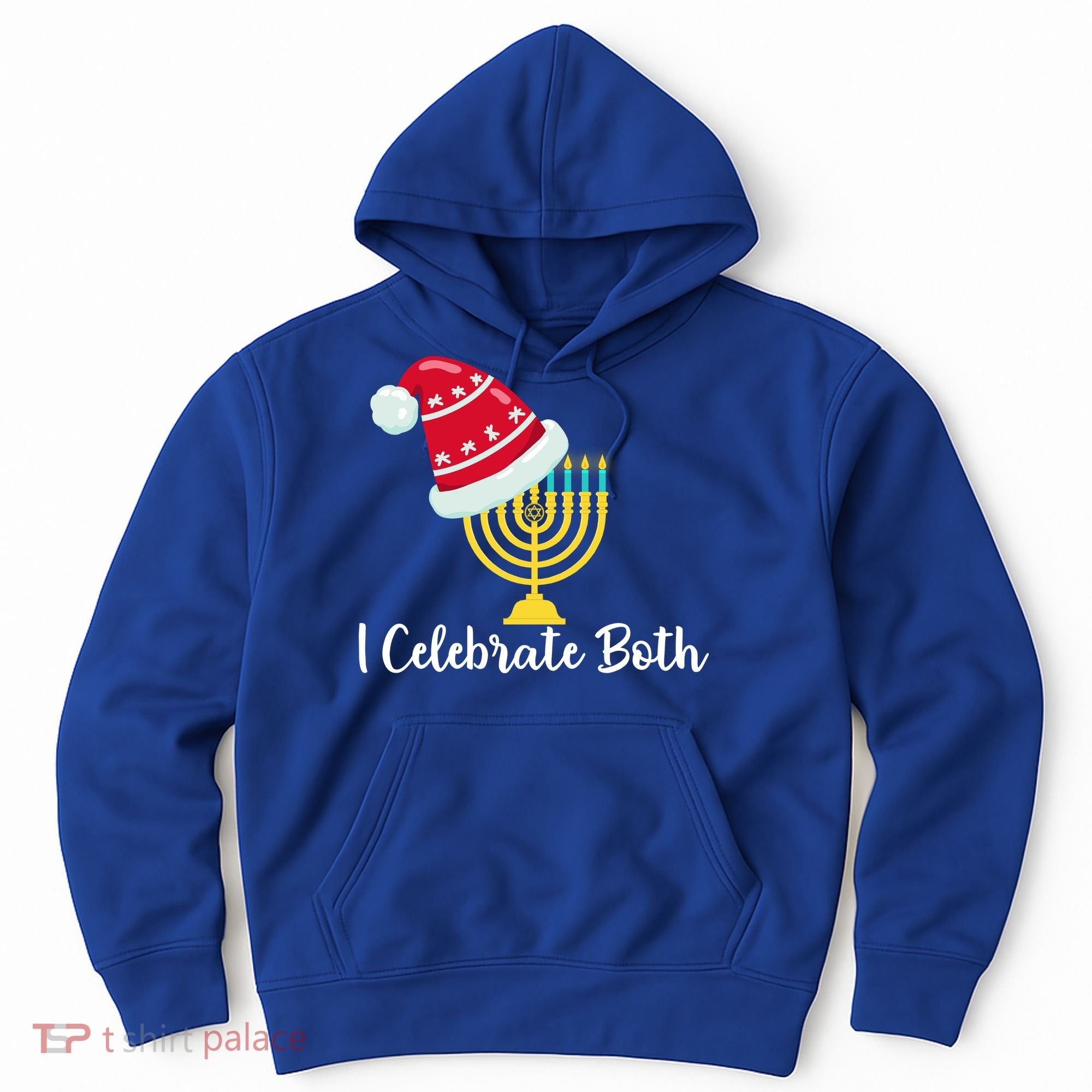 I Celebrate Both Hanukkah Hoodie