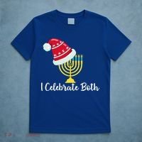 I Celebrate Both Hanukkah T-Shirt thumb 5