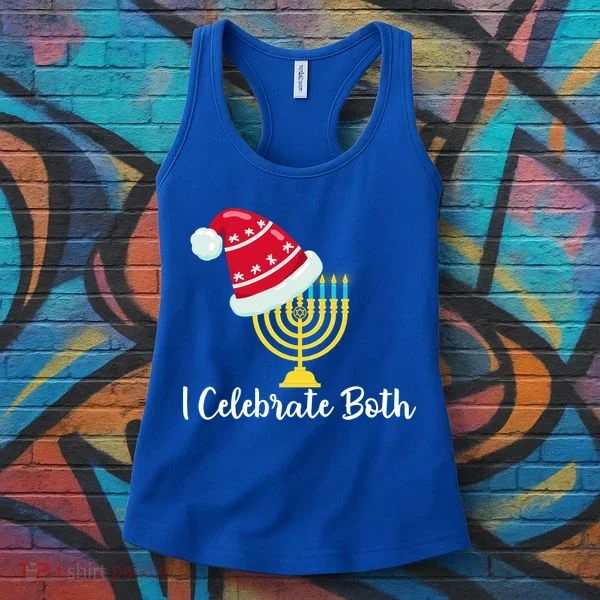 I Celebrate Both Hanukkah Women's Tank Top