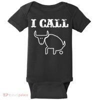 I Call Bull Shit Baby Bodysuit thumb 0