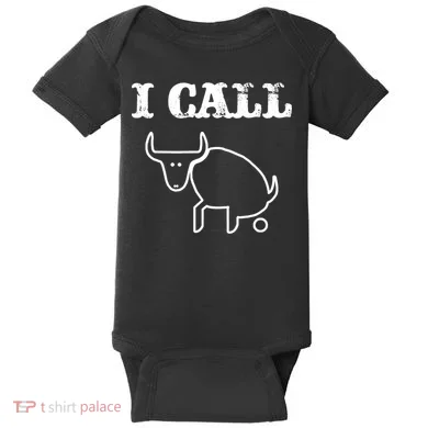 I Call Bull Shit Baby Bodysuit