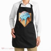 Ice Cream Baseball Drip Home Plate Dripping Apron thumb 2